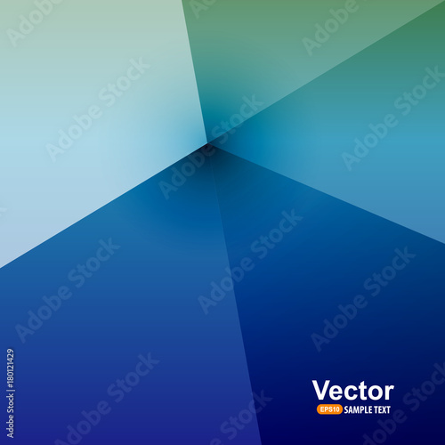 Presentation template and vector background