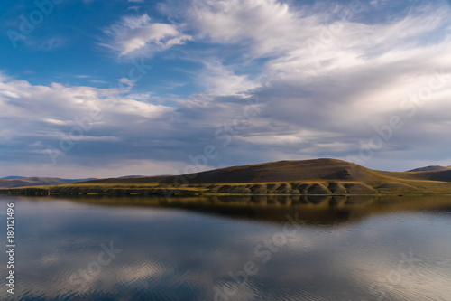 Dohod-Tsagaan-Nuur - a lake in the Darkhat Valley photo