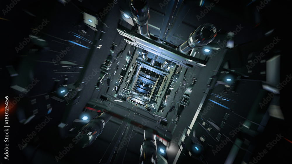 3d render of futuristic tunnel with light. Abstract background, business, sci-fi, technology, transportation or science concept. 3d render of futuristic tunnel with light. Abstract background, business, sci-fi, technology, transportation or science concept.