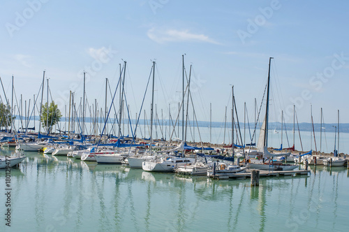 Yachts in harbor © tadeas