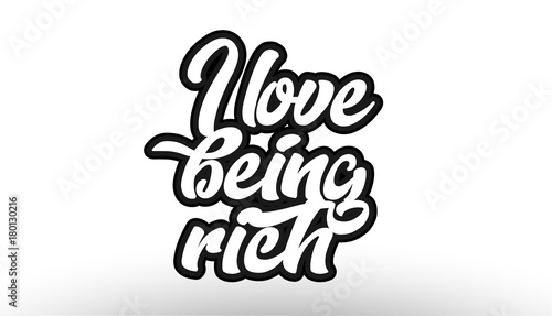 black beautiful graffiti text word expression typography 