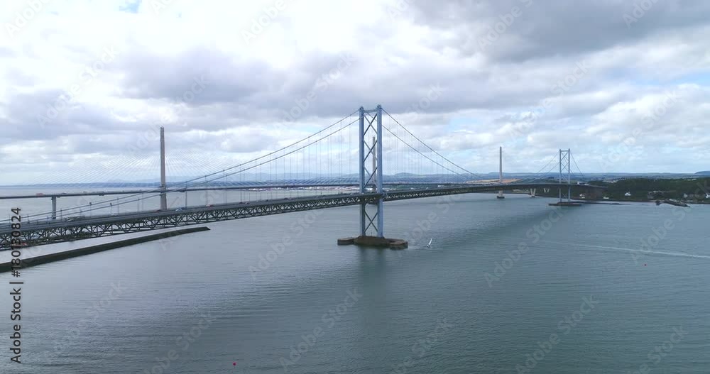 Forth road Bridge Aerial Scotland