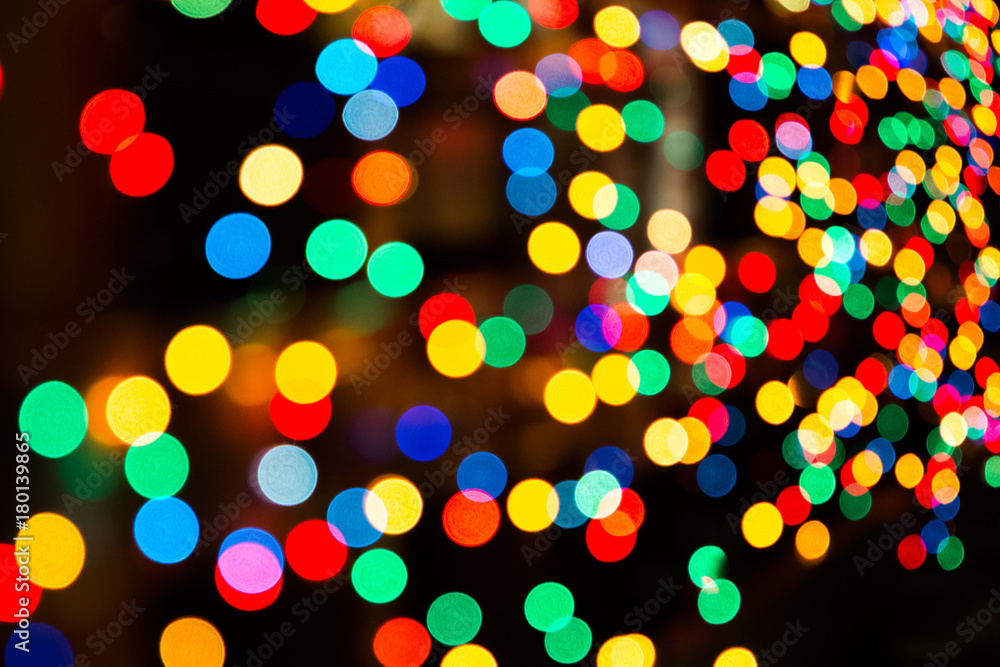 colored Christmas lights background colored Christmas lights background