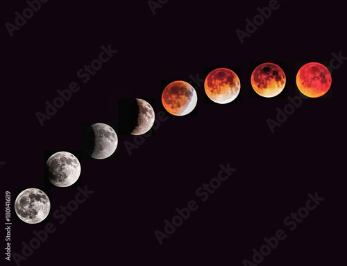 Lunar eclipse photo