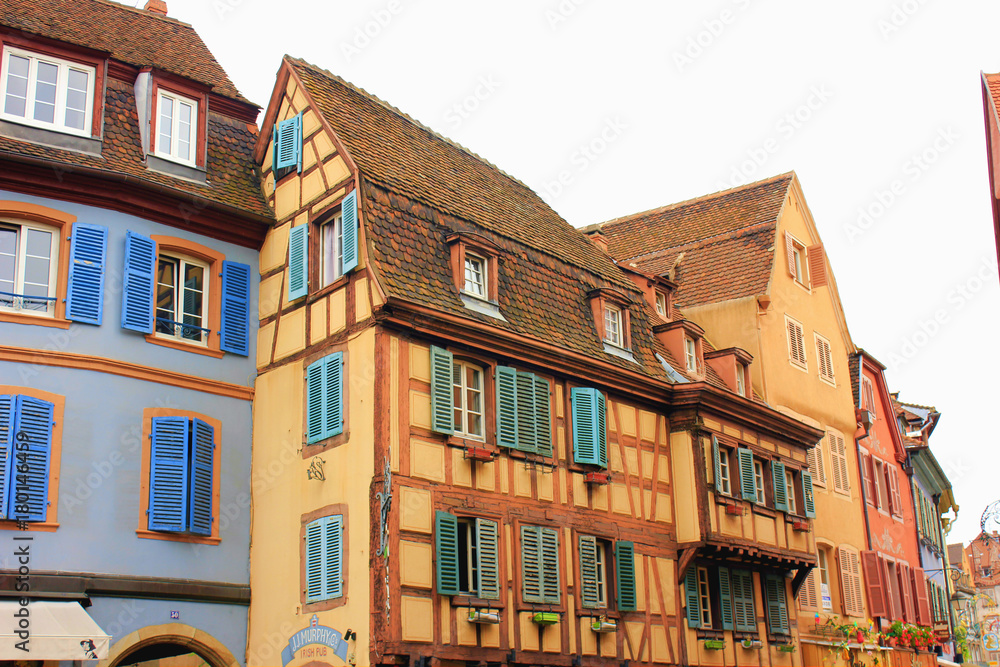 Fototapeta premium vielles maisons de Colmar en Alsace