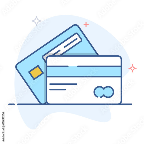 Vector Credit Cards Illustration