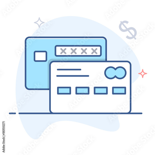Vector Credit Cards Icon