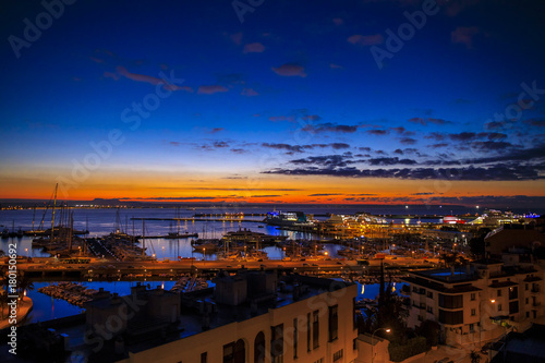 Amanecer en Palma de Mallorca