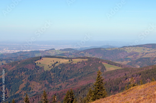 Blick vom Belchen über den Schwarzwald © christiane65