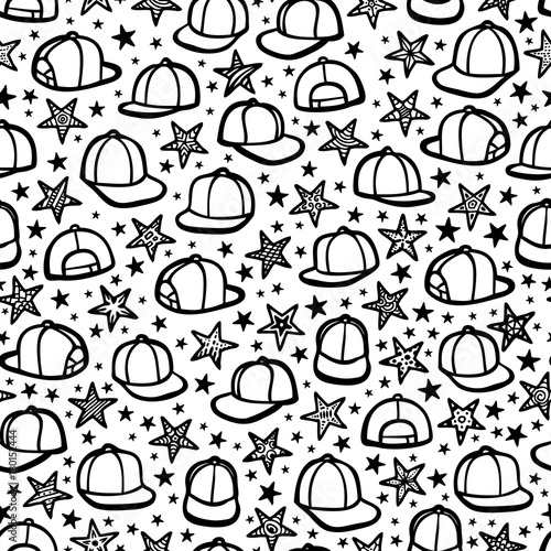 Doodle star's and snapback's