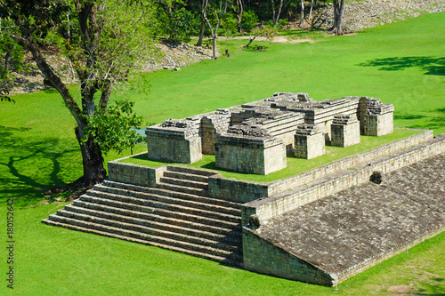 Copan ruins in the archeological site, Copan Ruinas, Honduras, Central America