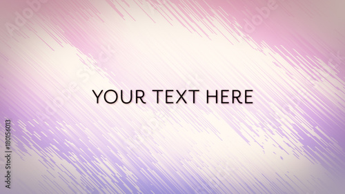 Glitch Ombre Title