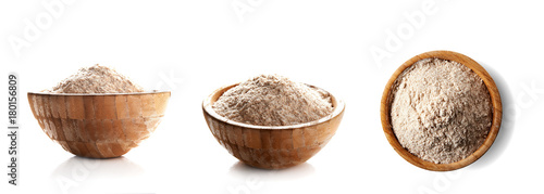 bowls with farro flour