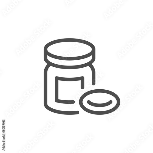 Pills line icon