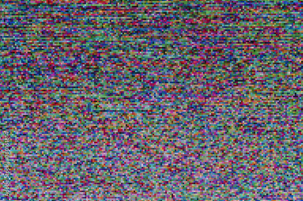 Pixel pattern of a digital glitch /Abstract background, pattern of a digital glitch.