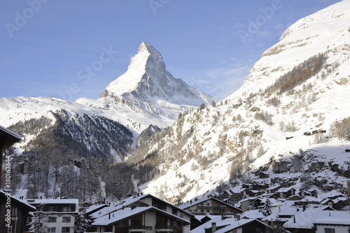 Matterhorn in Zermatt Switzerland