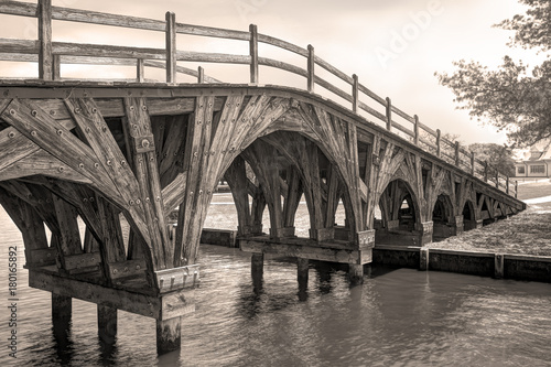 Wooden bridge © Bob Skalkowski