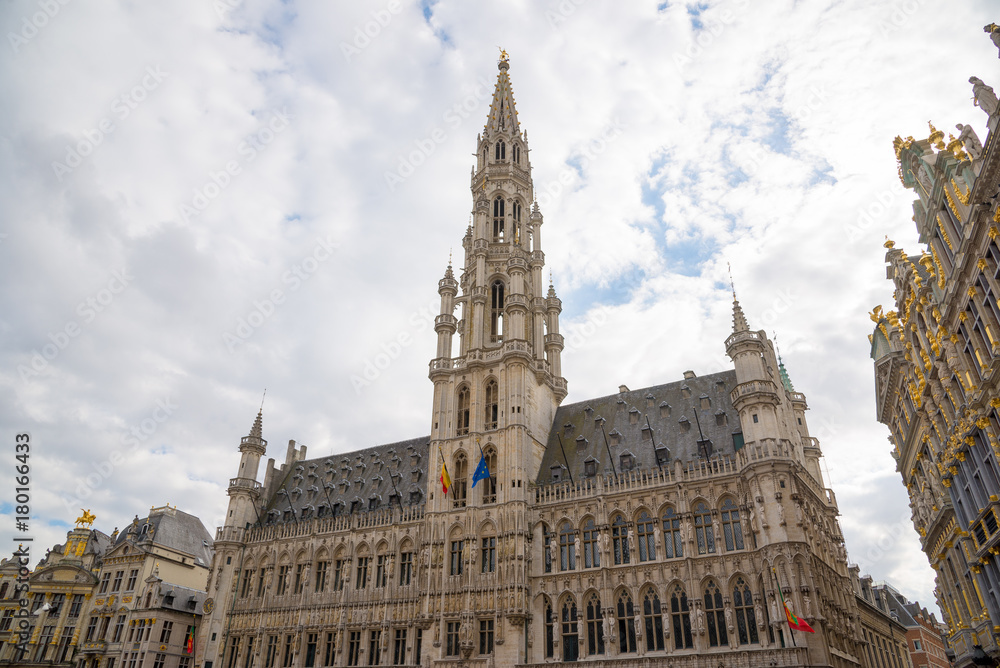 Town Hall on the Grand place, Brussels, Belgium