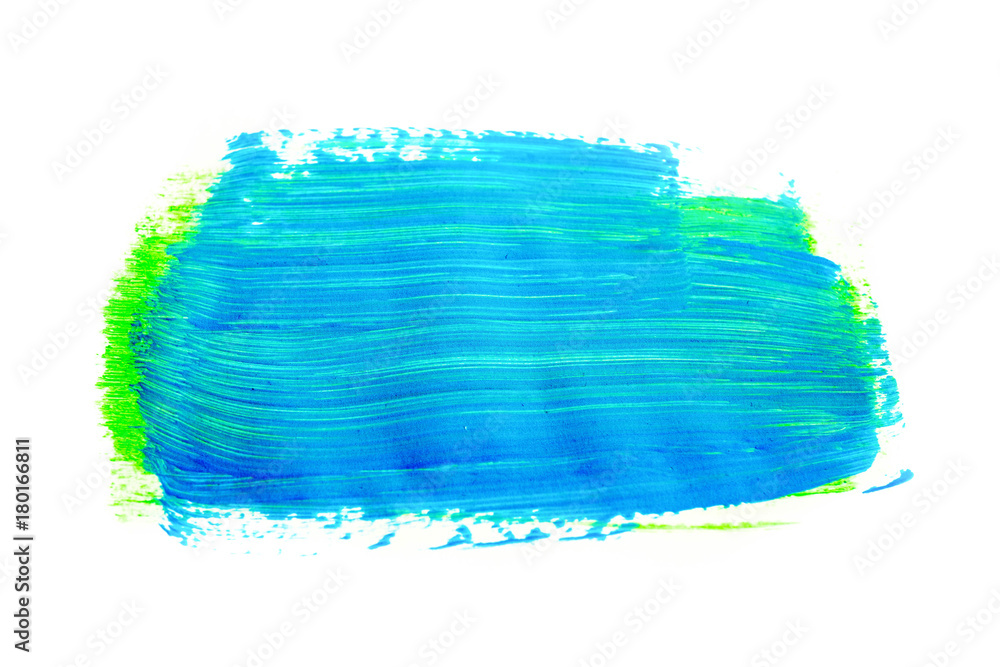 blau grün Wasserfarben Pinselstrich muster