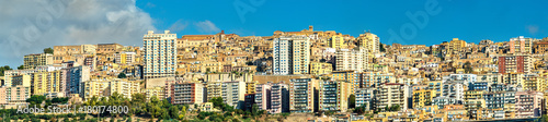Panorama of Agrigento in Sicily, Italy