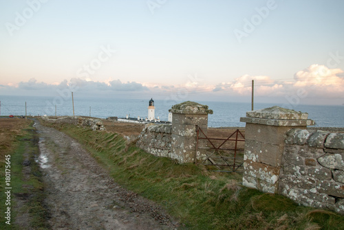 Dunnet Head Lighthouse at Dawn