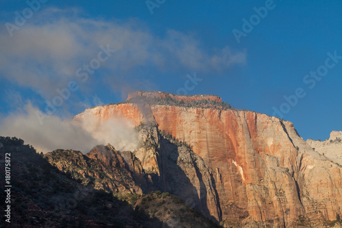 Rugged Scenic Zion National Park Landscape