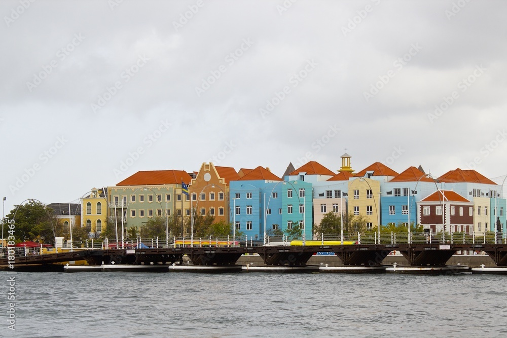 Naklejka premium Bridge at Curacao