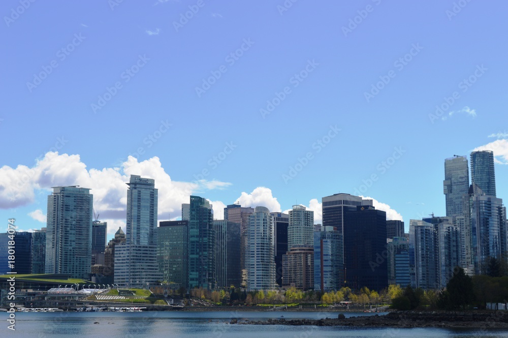 View of Vancouver from Stanley Park View of Vancouver from Stanley Park