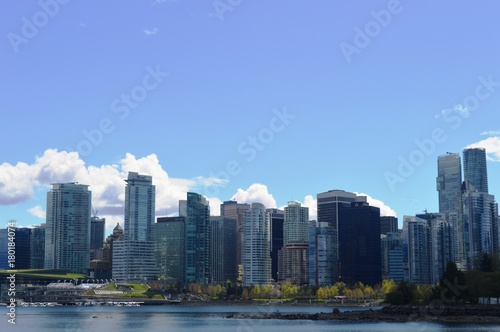 View of Vancouver from Stanley Park