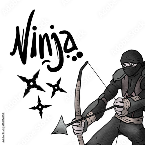 ninja draw photo