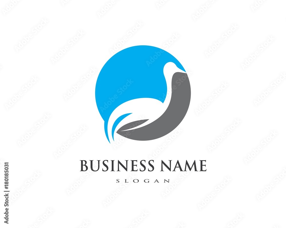 Swan logo Template Swan logo Template
