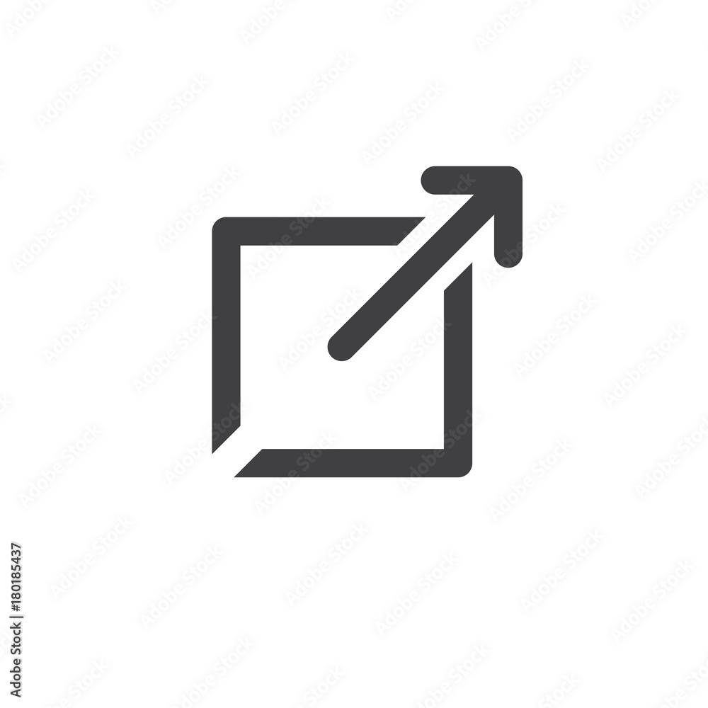 External Link Icon open a new window in a UX UI app. External Link Icon open a new window in a UX UI app.