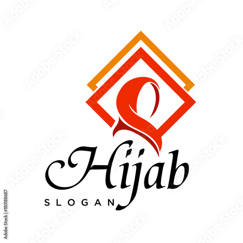 Square frame Hi jab logo