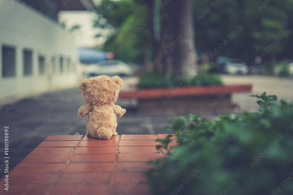 Lonely teddy bear hotsell