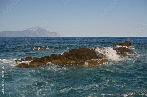 Sea water and stones © Zoran