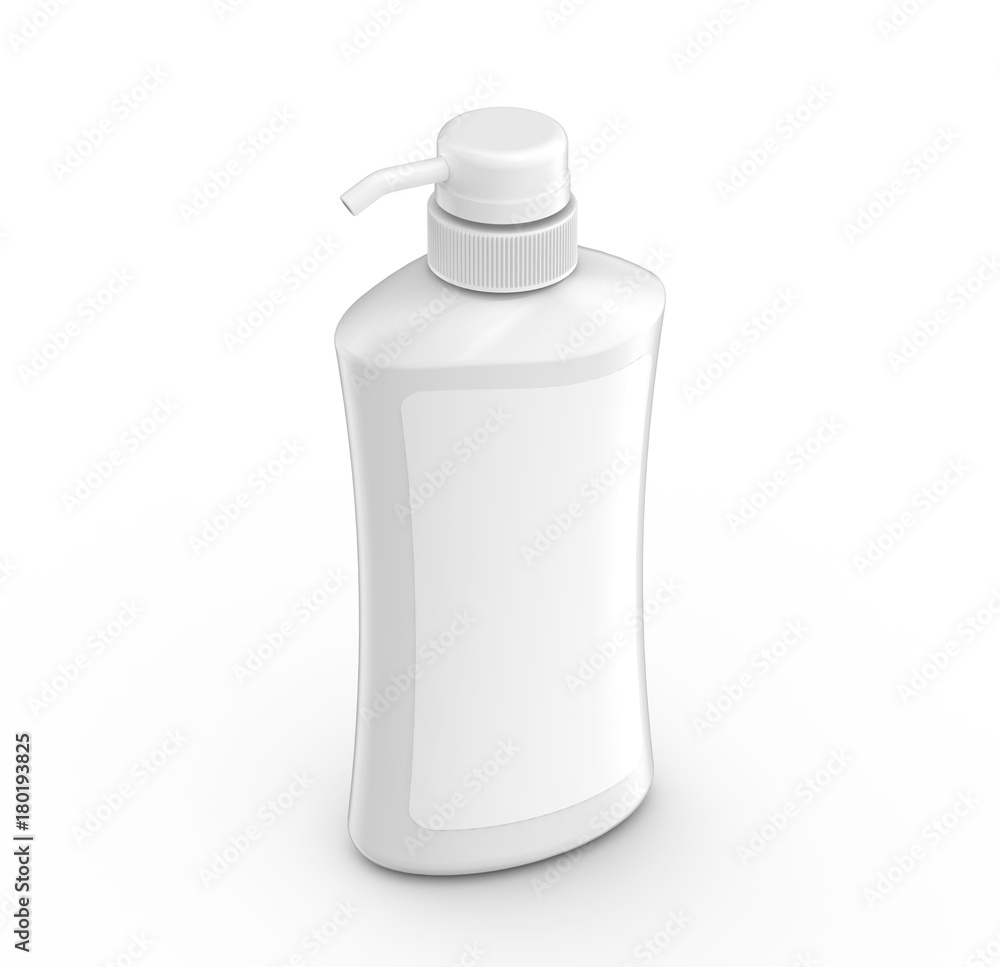 Blank pump dispenser bottle mockup Blank pump dispenser bottle mockup