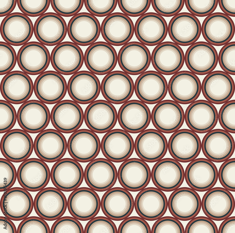 Seamless pattern. Geometrical elements of round shape on a light background. For your design. Seamless pattern. Geometrical elements of round shape on a light background. For your design.