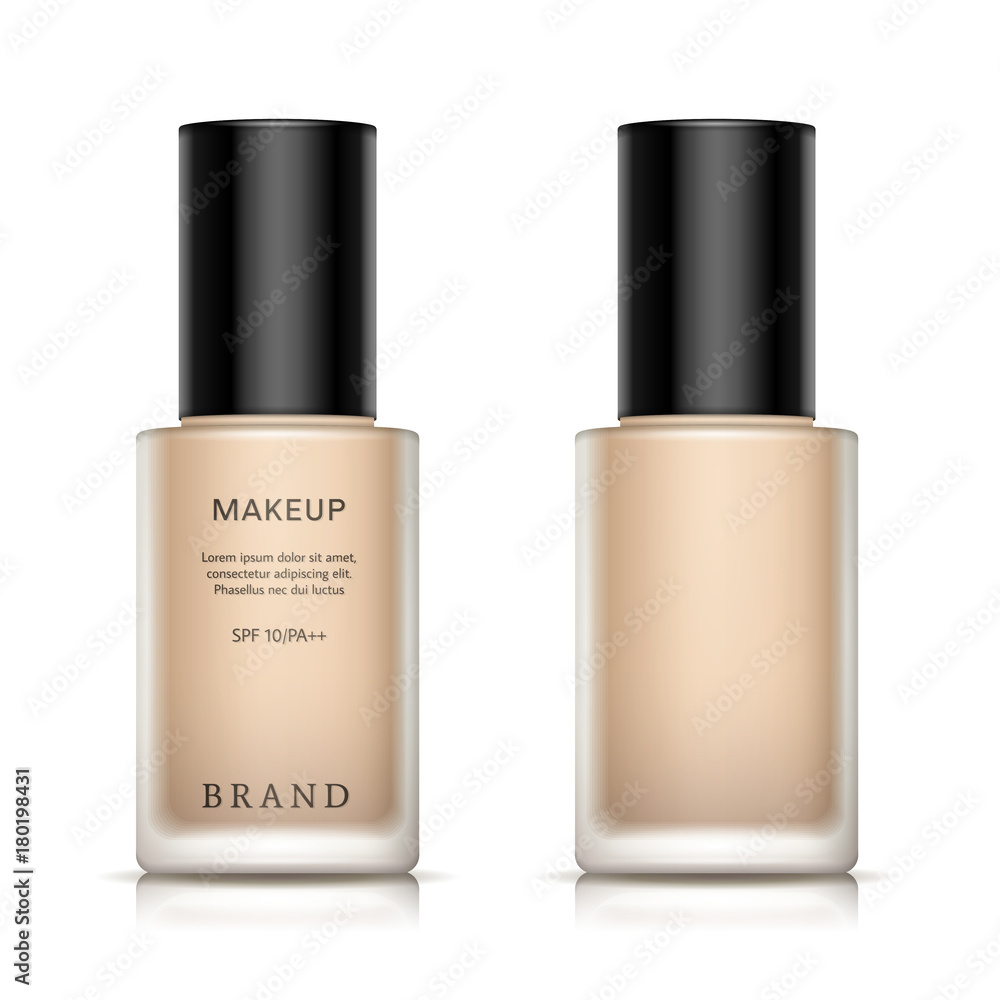 Obraz premium Foundation container mockup