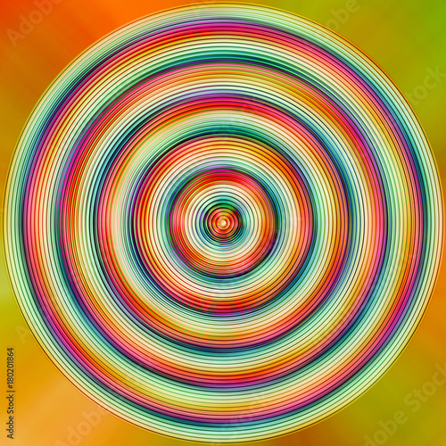 Colorful abstract circle   background