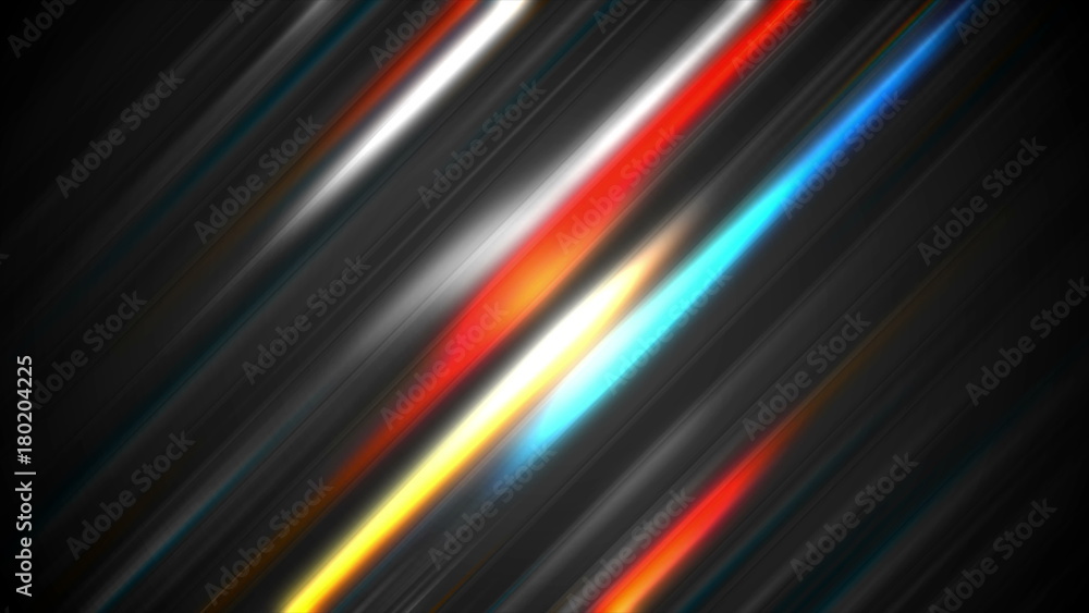Colorful abstract glowing stripes background Colorful abstract glowing stripes background