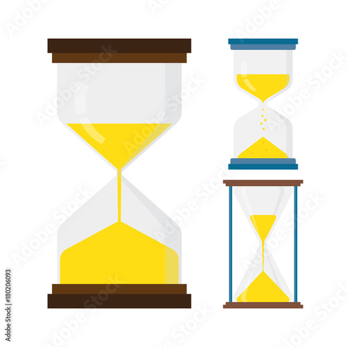hourglass icon Vector