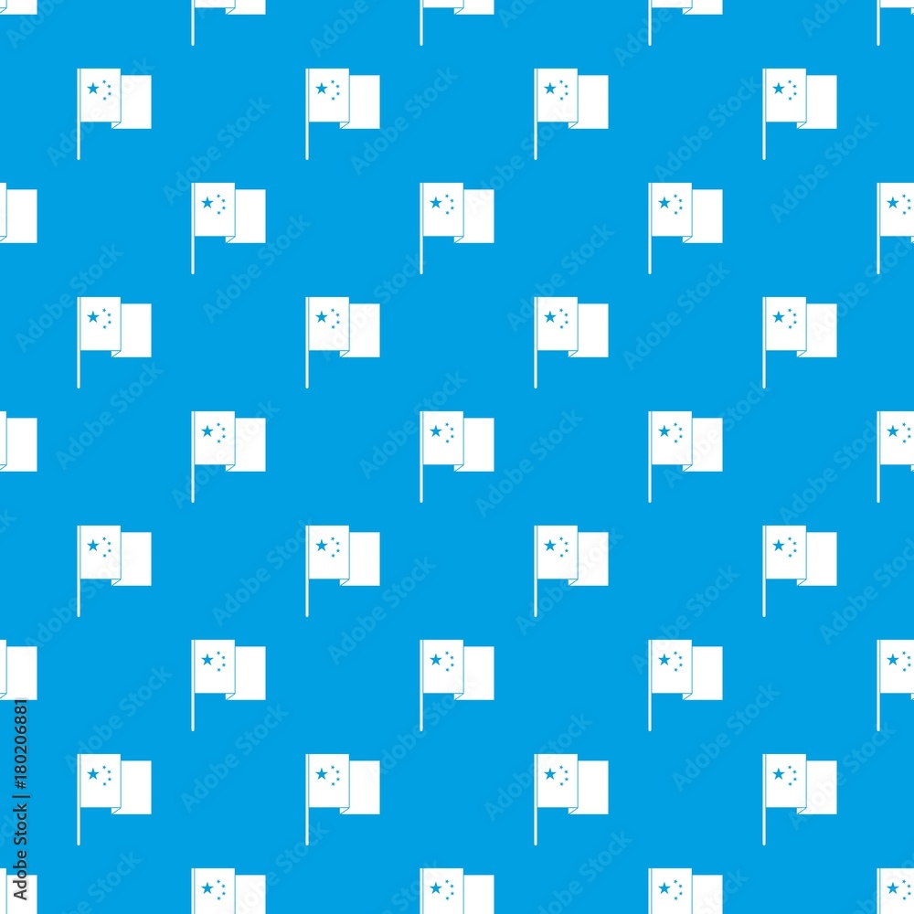 China flag pattern seamless blue China flag pattern seamless blue