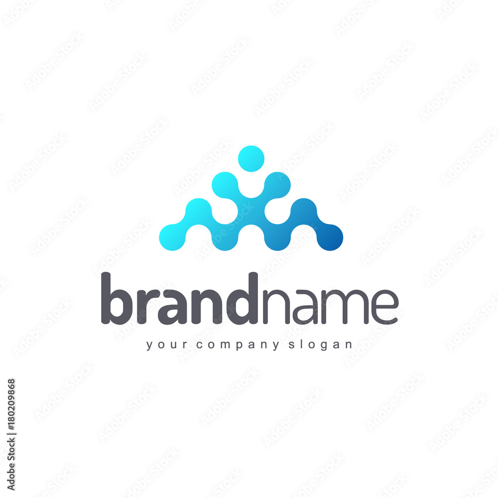 Vector logo design for business. Vector logo design for business.