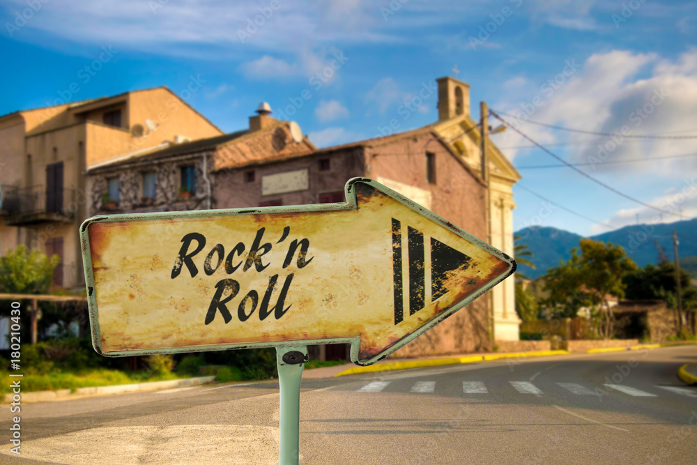 Schild 198 - Rockn Roll