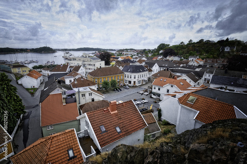 Grimstad Norge. photo