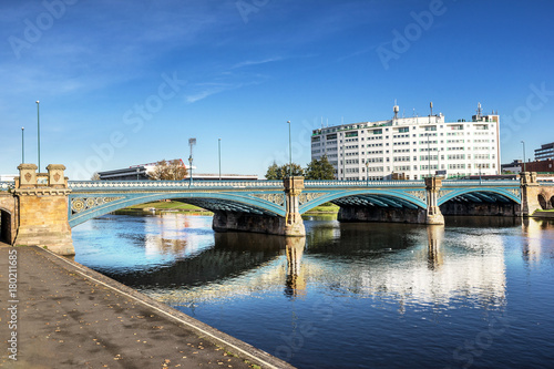 Trent Bridge in the city of Nottingham photo