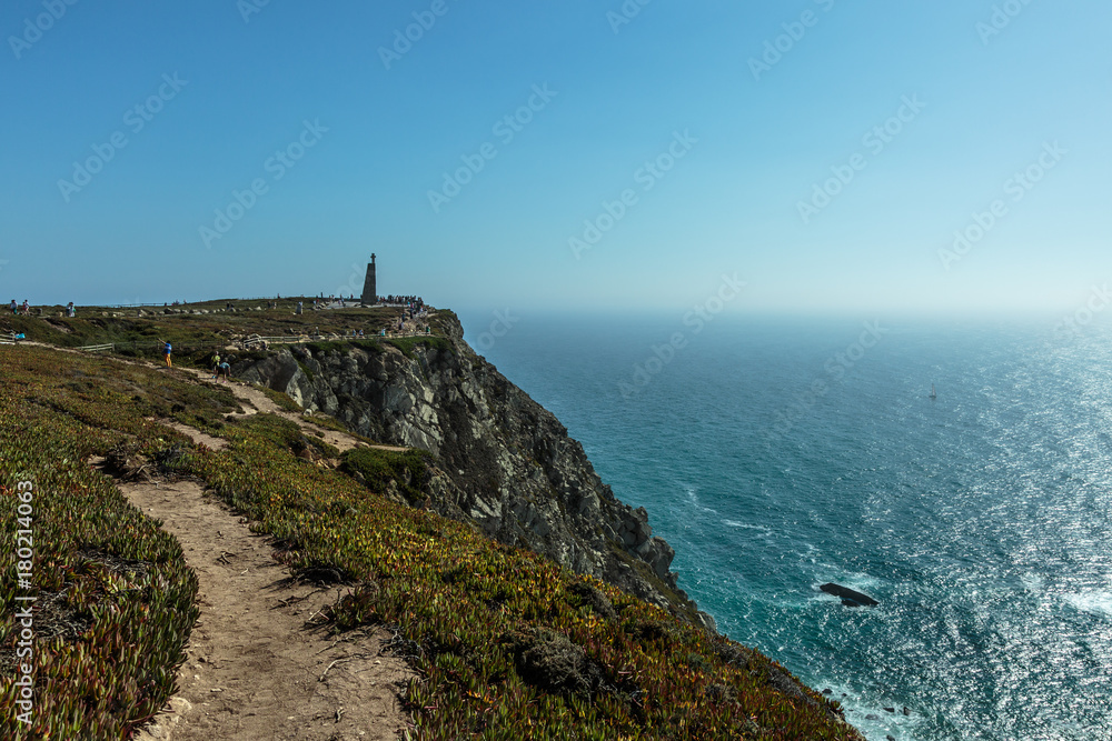 Cabo da Roca Coastline, the Western Point of Europe, Portugal