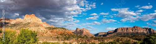 Panorama Landschaft Zion Nationalpark Utah