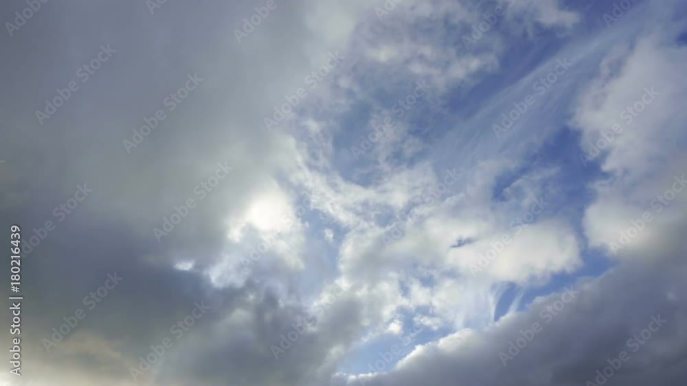 Passing clouds before a thunder-storm are not high in sky. Passing clouds before a thunder-storm are not high in sky.