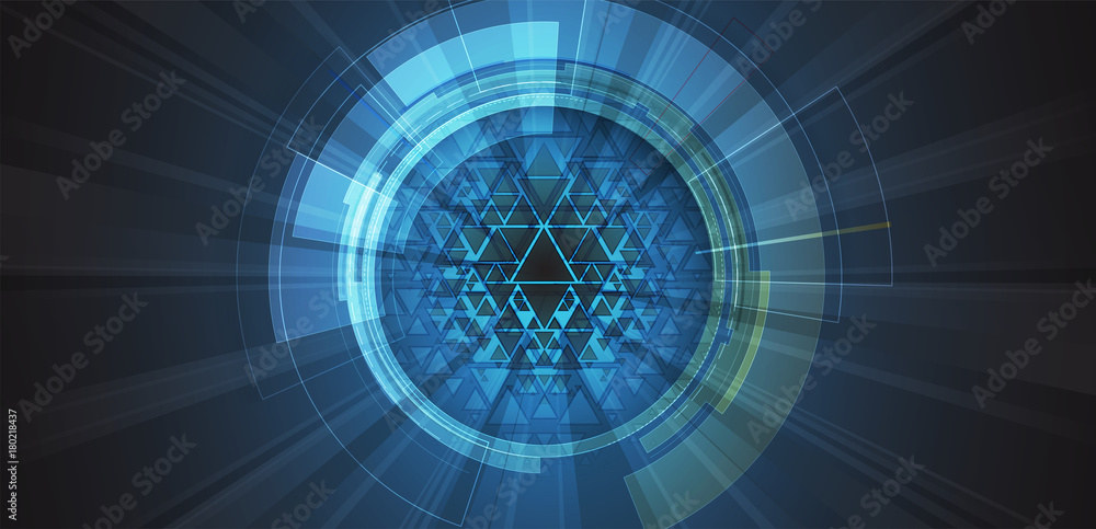 Digital technology world. Business virtual concept. Vector background Digital technology world. Business virtual concept. Vector background